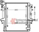 Радіатор охолодження двигуна Van Wezel 32002202 Mitsubishi L200 1350A182, 1350A314, 1350A348