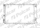 Радіатор охолодження двигуна Polcar 131608A5 Audi A6, 100 4A0121251P, 4A0121251F, 4A0121251C