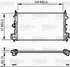 Радіатор охолодження двигуна Valeo 734981 Opel Vectra 1300284, 24418340, 51773281