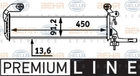 Радіатор охолодження двигуна HELLA 8MK376712661 Mercedes C-Class 2025007903, 2025006903, A2025007903