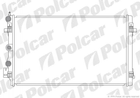 Радиатор охлаждения двигателя Polcar 6732081 Seat Ibiza; Volkswagen Polo; Skoda Fabia; Audi A1 6R0121253D, 6R0121253H