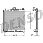 Радиатор охлаждения двигателя DENSO DRM46002 Nissan Micra, Note; Renault Clio 21410AX200, 21410AX600