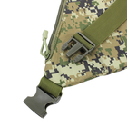 Рюкзак тактичний на одне плече AOKALI Outdoor A38 5L Camouflage Green - зображення 4
