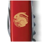 Ніж Victorinox Spartan Zodiac Red Щасливий Кролик Bronze (1.3603_Z2165u) - зображення 4