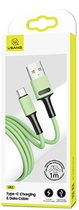 Kabel Usams U52 USB Typ-C 2A Fast Charge 1m Zielony (6958444989051) - obraz 3