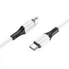 Кабель BOROFONE BX79 Type-C - Type-C PD60W 3A 1м Білий