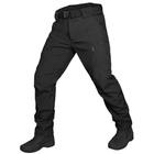 Тактичні зимові штани Camotec SoftShell Vent Чорні 3XL - зображення 1