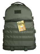 Тактичний туристичний міцний рюкзак-трансформер 40-60 літрів олива MS - зображення 2