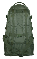 Тактический туристический крепкий рюкзак трансформер 40-60 литров олива MS - изображение 7