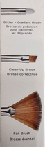 Набір для малювання на нігтях Sally Hansen Salon Pro Brush Tool Kit 3 шт (3616302748709) - зображення 2