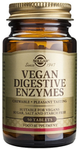 Suplement diety Solgar Vegan Digestive Enzymes 50 tabletek (0033984028005) - obraz 1