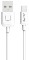 Kabel Usams U-Turn USB Typ-C 1m 2A Biały (6958444936321) - obraz 1