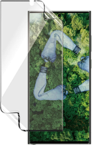 Folia ochronna Panzer Glass Ultra-Wide Fit Matrix do Samsung Galaxy S23 Ultra Black (5711724073205) - obraz 1