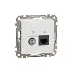 Розетка RJ45 кат.6 UTP -TV белая [SDD111469T] ABS-UV Sedna Design&Element Шнейдер Электрик
