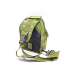 Тактический армейский рюкзак 6л, (28х18х13 см) Oxford 600D, B14, Олива - изображение 5