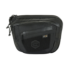 Сумка M-Tac Sphaera Hardsling Bag Large Elite з липучкою Чорний 2000000143989 - зображення 3