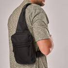 Тактическая сумка с кобурой / черный/ мужская/ месенджер/ Cordura - изображение 4