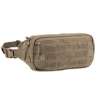 Сумка на Пояс Mil-Tec Fanny Pack Molle 235 х 60 х 120 мм Койот (13512519)