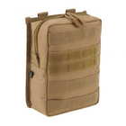 Сумка Подсумок Brandit Molle Pouch Cross 21 x 17 x 7 см Койот (8045-1)