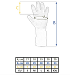 Рукавички військово-польові Mil-Tec Вогнетривкі З захистом на кісточки Подовжені S Койот (12520105-902-S) - зображення 4