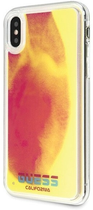 Панель Guess California Glow in the dark для Apple iPhone X/XS Рожевий (3700740448854) - зображення 3