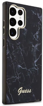 Etui plecki Guess Marble do Samsung Galaxy S23 Ultra Black (3666339117399) - obraz 3