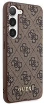 Панель Guess 4G Big Metal Logo для Samsung Galaxy S23 Plus Коричневий (3666339116996) - зображення 3