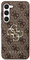 Панель Guess 4G Big Metal Logo для Samsung Galaxy S23 Коричневий (3666339114879) - зображення 2