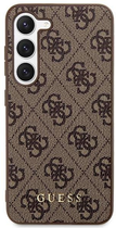 Панель Guess 4G Metal Gold Logo для Samsung Galaxy S23 Коричневий (3666339116989) - зображення 2