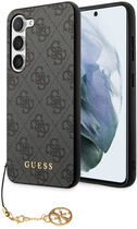 Панель Guess 4G Charms Collection для Samsung Galaxy S23 Сірий (3666339114992) - зображення 1