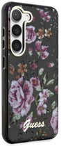Etui plecki Guess Flower Collection do Samsung Galaxy S23 Black (3666339117191) - obraz 3