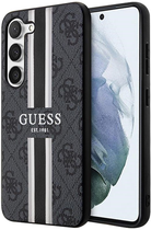 Панель Guess 4G Printed Stripe для Samsung Galaxy S23 Чорний (3666339117436) - зображення 1