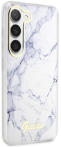 Etui plecki Guess Marble do Samsung Galaxy S23 White (3666339117405) - obraz 4