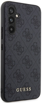 Etui plecki Guess 4G Metal Gold Logo do Samsung Galaxy A54 5G Grey (3666339123918) - obraz 3