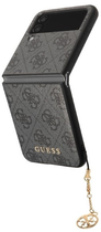 Etui plecki Guess 4G Charms Collection do Samsung Galaxy Z Flip 4 Grey (3666339100346) - obraz 2