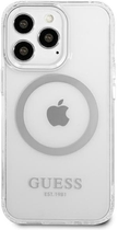 Панель Guess Metal Outline Magsafe для Apple iPhone 13/13 Pro Сріблястий (3666339057275) - зображення 2