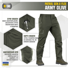 M-Tac брюки Patrol Gen.II Flex Army Olive 40/32 - изображение 3
