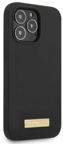 Etui plecki Guess Silicone Logo Plate MagSafe do Apple iPhone 13 Pro Max Black (3666339056841) - obraz 3