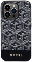 Панель Guess G Cube Stripes MagSafe для Apple iPhone 14 Pro Чорний (3666339112448) - зображення 2