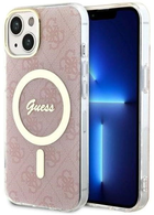 Панель Guess 4G MagSafe для Apple iPhone 14 Plus Рожевий (3666339127237) - зображення 1