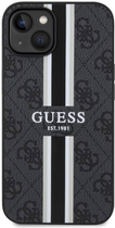 Панель Guess 4G Printed Stripes MagSafe для Apple iPhone 14 Plus Чорний (3666339119683) - зображення 2