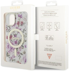 Панель Guess Flower MagSafe для Apple iPhone 14 Прозорий (3666339115630) - зображення 2