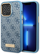 Панель Guess 4G Logo Plate MagSafe для Apple iPhone 14 Pro Max Синій (3666339070014) - зображення 1
