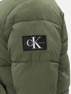 Kurtka puchowa męska Calvin Klein J30J324072 L Zielona (8720108501675) - obraz 4