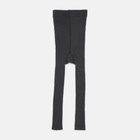 Детские теплые леггинсы для девочки H&M 0878663 74-80 см Темно-серые (KZ2000001407073)