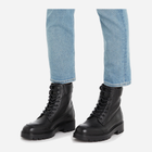 Trapery męskie skórzane wysokie sznurowane Calvin Klein Jeans YM0YM00847 black 41 Czarne (8720108601290) - obraz 5