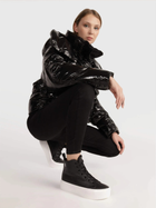 Жіночі кеди високі Calvin Klein Jeans YW0YW01180 39 Чорні (8720108603423) - зображення 6