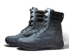 Берці зимові з мембранним утеплювачем до -20'С, взуття для військових, Нацгвардії, поліції KROK BЗ4, 44 розмір, чорні, 01.44 - зображення 2