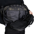 Тактичний однолямковий рюкзак Camotec з прихованим відділенням для зброї TCB Multicam Black - зображення 10