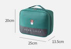 Органайзер-сумка для ліків "GOOD LUCK". Розмір 25х20х13,5 см. Рожева - зображення 4